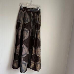 Francis and Benedict printed maxi skirt